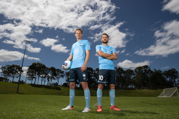 Sydney FC skipper Alex Wilkinson and Johnny Warren medal winner Milos Ninkovic are back for another A-League season.