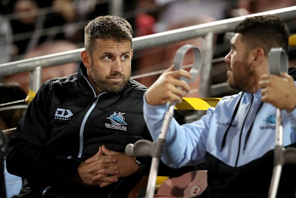 Sharks assistant Josh Hannay will take over as Titans head coach on a three-year-deal.