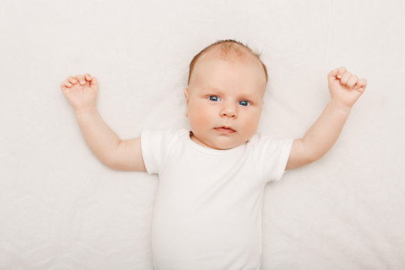 White is good in theory but when babies do what babies do, it won’t stay that way.