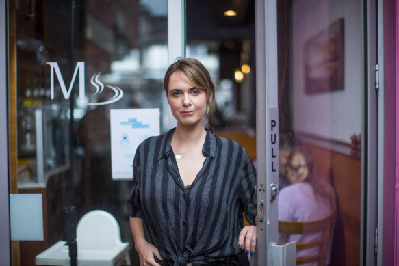 Barista Jamileh Hargreaves says low wages are a big problem in the hospitality sector.