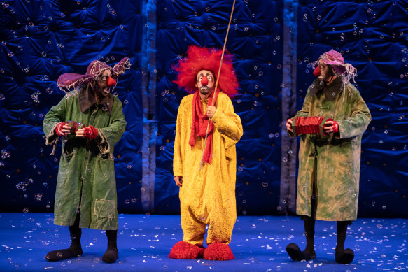 Slava’s Snowshow has returned to Australia, with its tour kicking off at the Arts Centre in Melbourne.
