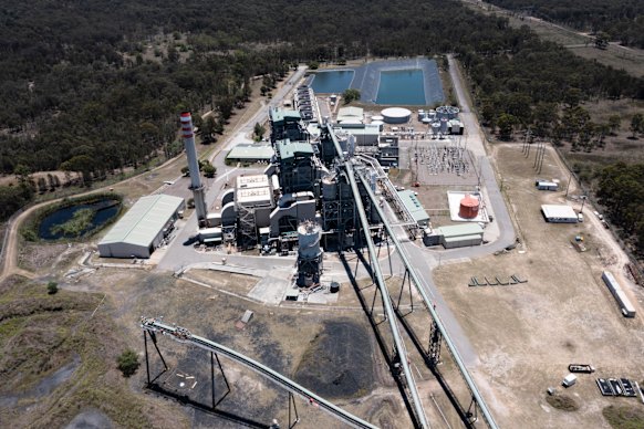 Redbank Power Station near Singleton in the Hunter Valley is seeking approval to restart as a biomass reactor.