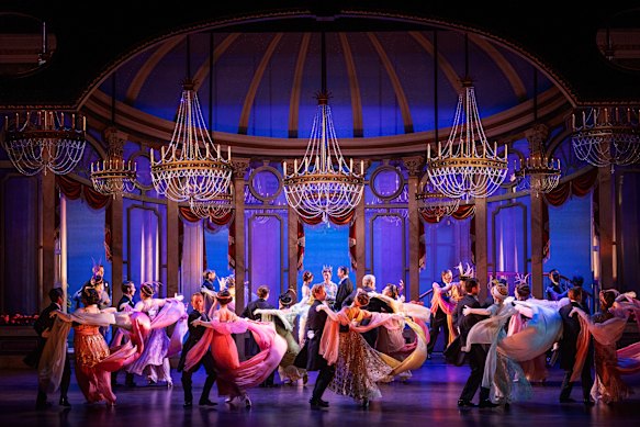 The Opera Australia ensemble performing in My Fair Lady.