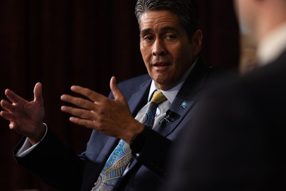 Palau President Surangel Samuel Whipps Jr.