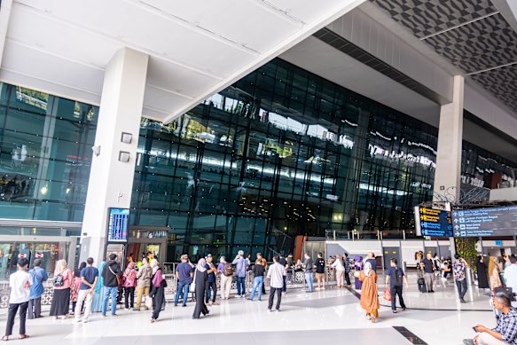  CGK Soekarno-Hatta International Airport, Jakarta.