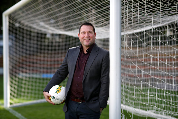 Football Australia chief executive James Johnson.