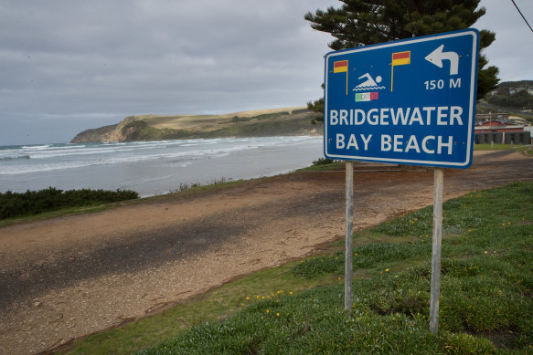 Bridgewater Bay, lauded for its natural beauty, is popular with summer holidaymakers. 