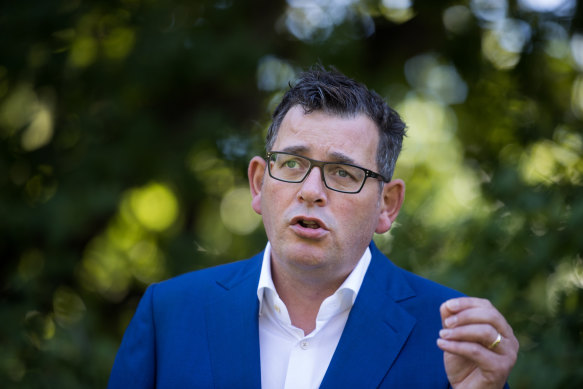 Victorian Premier Daniel Andrews.