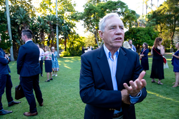 Ron Barry at Chiswick. He’s already taken on government over development in Double Bay.