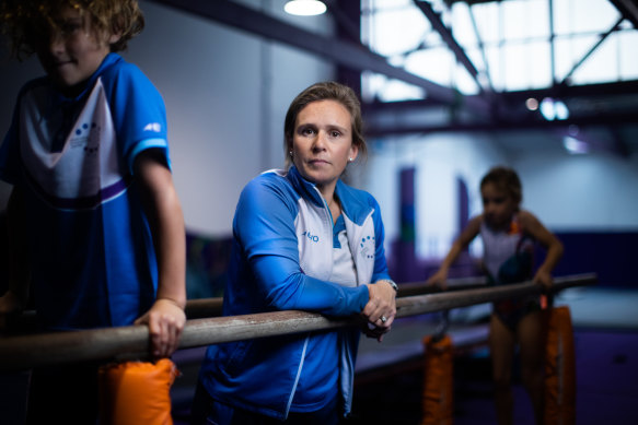 Lucy Fyfield, the owner and director of the Melbourne Gymnastics Centre.