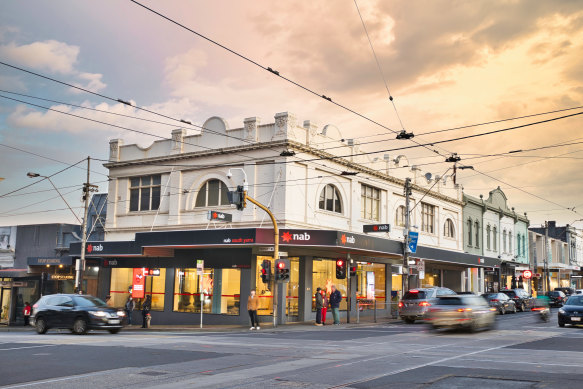 The NAB at 600 Chapel Street.