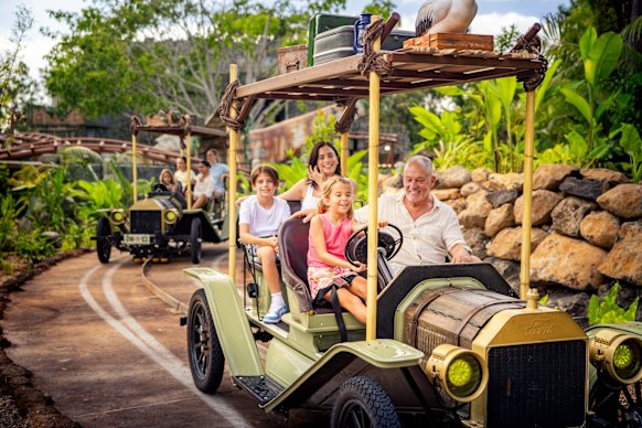 O novo passeio da Murrissippi Motors em Rivertown.