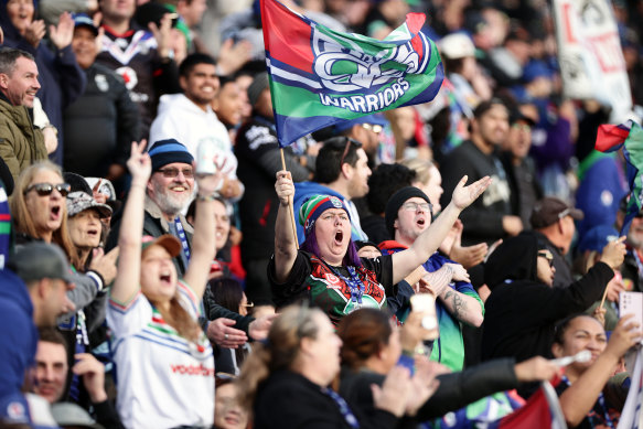 Warriors fans are expected to pack out Eden Park if they play a home final at the venue.