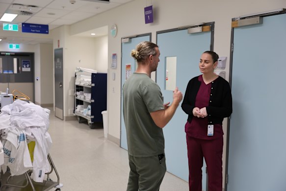 Jelena Dokic requested to observe both the oncology department as well as patients affected by family and domestic violence.