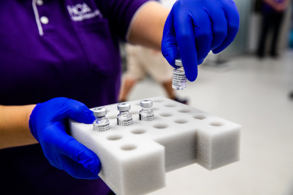 More people will need to receive the Pfizer vaccine following advice from vaccine advisory group ATAGI.