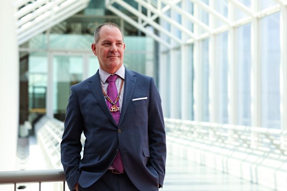 The Bureau of Meteorology’s new chief executive Stuart Minchin.