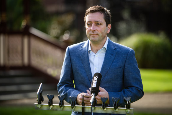 Matthew Guy has lost a third staffer in abrupt circumstances in a week. 