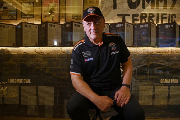 Wests Tigers head of football Tim Sheens.