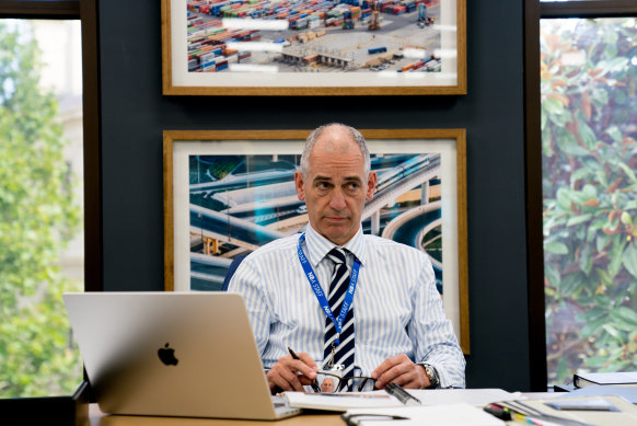 Rob Sitch is back for more punishment as infrastructure boss Tony in Utopia.