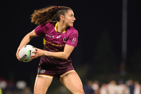 Broncos NRLW player Ashleigh Werner.