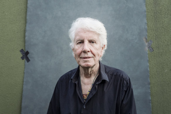 Graham Nash at the Cambridge Folk Festival.