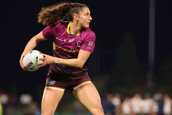 Broncos NRLW player Ashleigh Werner.