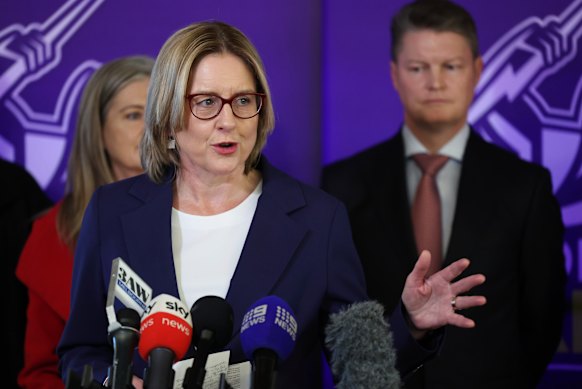 Premier Jacinta Allan on Tuesday.