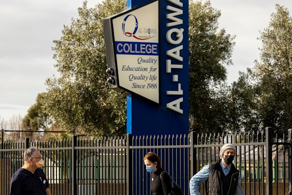 Al-Taqwa College in Melbourne’s west. 