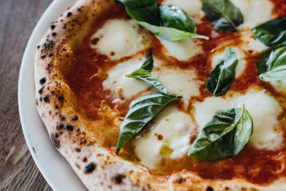 Perfectly puffy pizza at Monsterella in Bentley, WA.