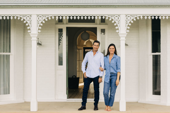 Hamish Campbell and Genevieve Taubman.