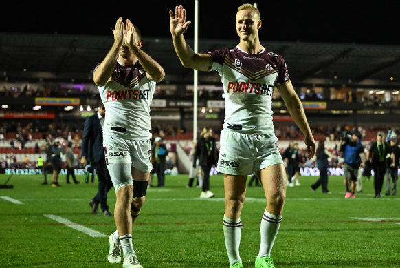 Daly Cherry-Evans after Friday’s win over the Eels.
