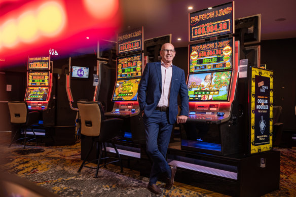 West HQ chief executive officer Richard Errington has applied for his club to be involved in the government’s cashless gaming trial.