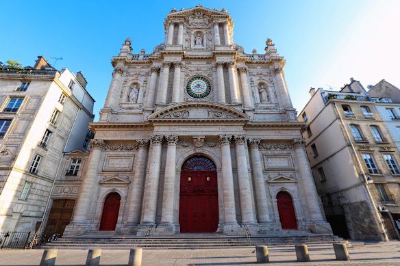 Church of Saint-Paul-Saint-Louis, Marais 4th arrondissement.