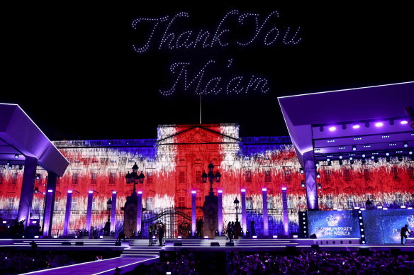 Seven’s coverage of the concert for Queen Elizabeth II’s Platinum Jubilee is among its highest ranked programs of the year so far. 