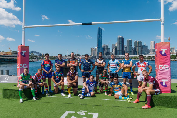 The 2021 NRL season launch was held at Rozelle.