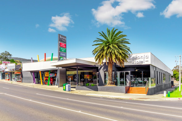 The Boronia Hotel in Melbourne’s south traded on a 5 per cent yield.