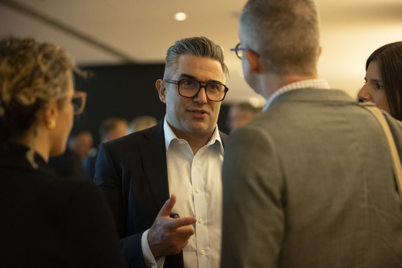 Talking up the downsizer market: Lendlease CEO Tony Lombardo.