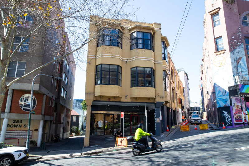 The Smorgon family and its development partners want to turn this Darlinghurst building into a local outpost of Soho House.