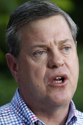 Tim Nicholls has defended the LNP's how-to-vote cards.