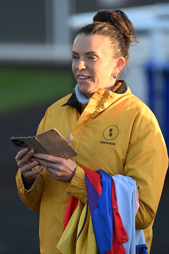Young at Caulfield trackwork in the lead up to the 2024 Guineas.