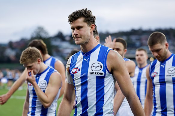 Late signing shines as North Melbourne beat mid-strength Magpies in thriller