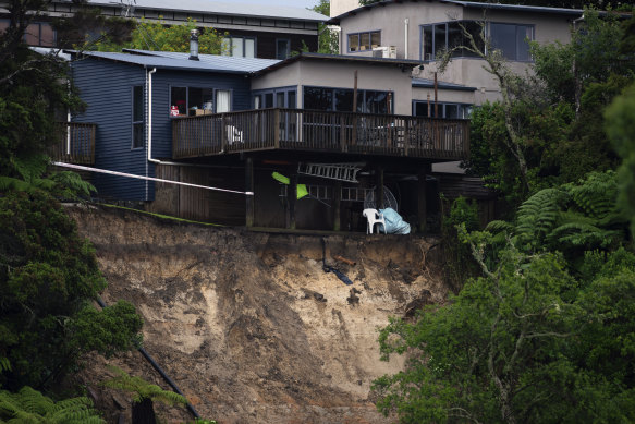 Insurers’ natural hazard budgets have blown out, in part due to flooding, such as in Auckland earlier this year.