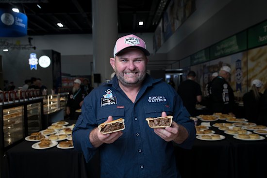 Shaun Pyne, aka Pyney the Pieman, describes himself as “just an average bloke on a mission to visit every bakery/cafe in Australia”.