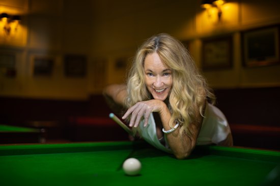 Miss Pearls, secretary and manager of the Kelvin Club.