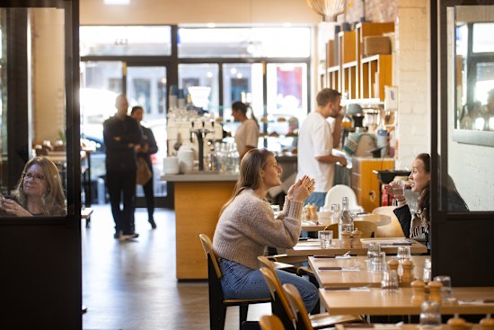 Inside Arlo in Elwood.