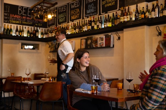 Inside Ordain, a bar and bistro in Seaford on the Mornington Peninsula.