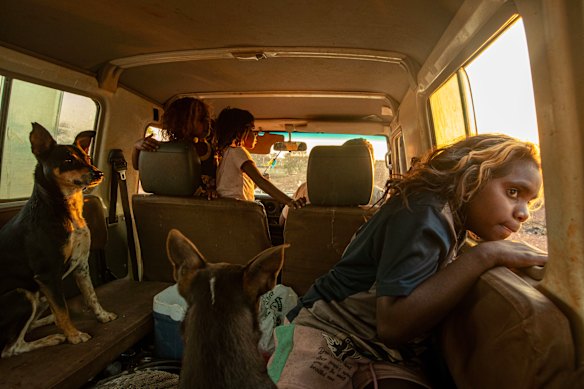 THE ROO - Roo hunting on Warumungu country, central Northern Territory. Dusk is falling. The girls have their eyes on the scrub as CC leans her head out of the troopy window. She spots it. “Roo!” she shouts, loud enough for Jimmy to hear and low enough not to startle the roo. Jimmy slows down, hits reverse, backs and comes to a creeping stop. Even the dogs are quiet. The small girls huddle into the front passenger seat; CC stays in the back. All eyes are on the prize before Jimmy rolls down the window and lifts the gun. 


PHOTOGRAPH BY RACHEL MOUNSEY
__________________________________
For more, head to 
https://digital.galahpress.com/tag/photography-prize/
