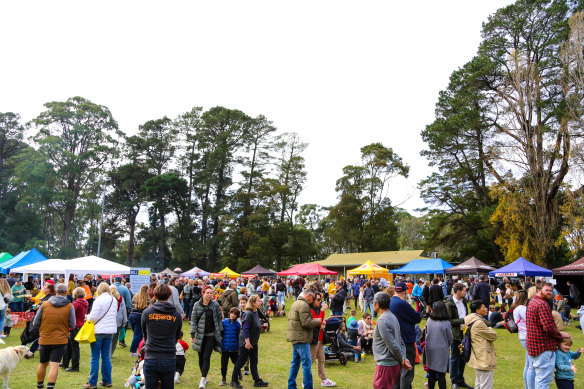 The smaller market-style festival is held at Kalorama Reserve. 