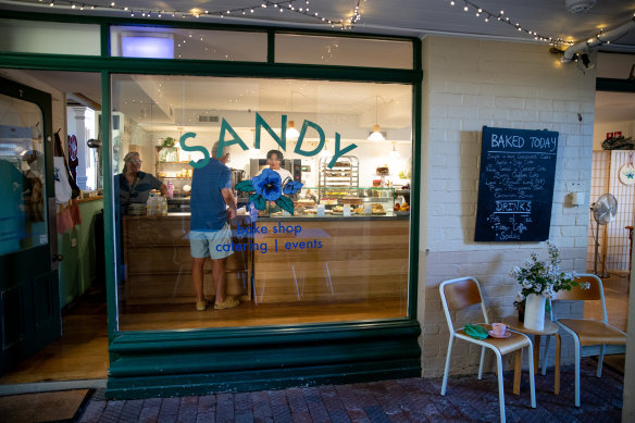 The shopfront in Balmain.