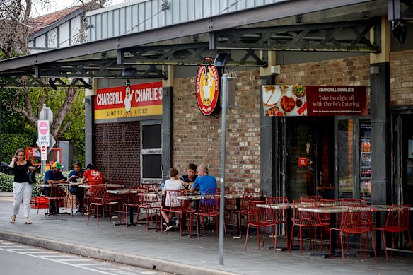 A Chargrill Charlie’s in Willoughby. 